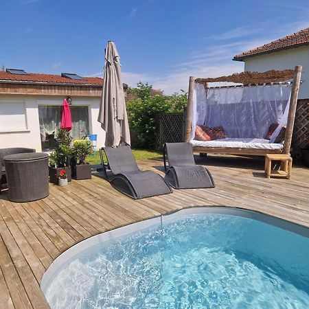 Orry-La-Ville La Serenite Balinaise, Chambre Et Sdb Privee, Jardin , Piscine Et Jacuzzi En Saison, Pres De Chantilly, Parc Asterix Et Cdg Et Paris En 20' מראה חיצוני תמונה