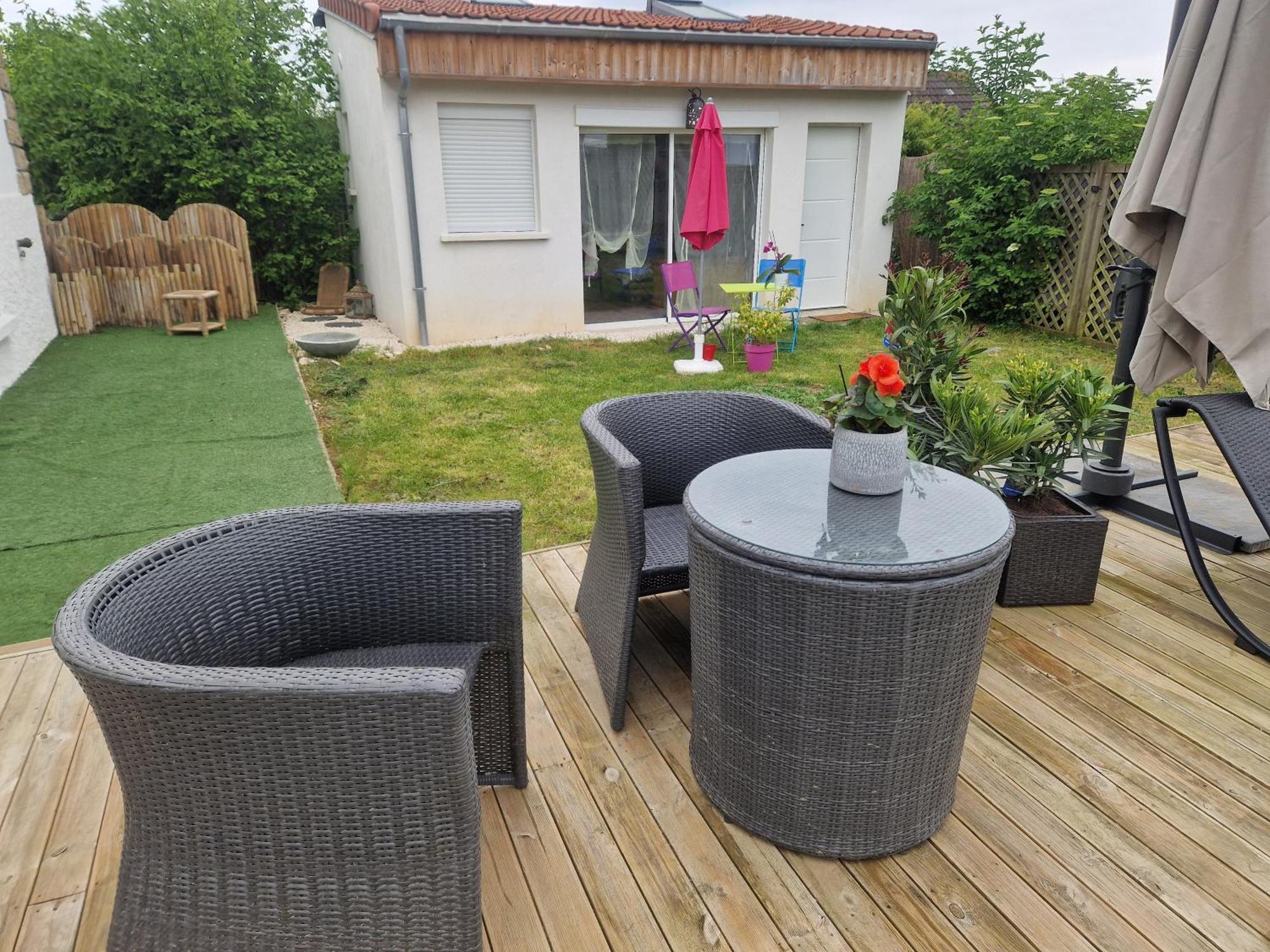 Orry-La-Ville La Serenite Balinaise, Chambre Et Sdb Privee, Jardin , Piscine Et Jacuzzi En Saison, Pres De Chantilly, Parc Asterix Et Cdg Et Paris En 20' מראה חיצוני תמונה