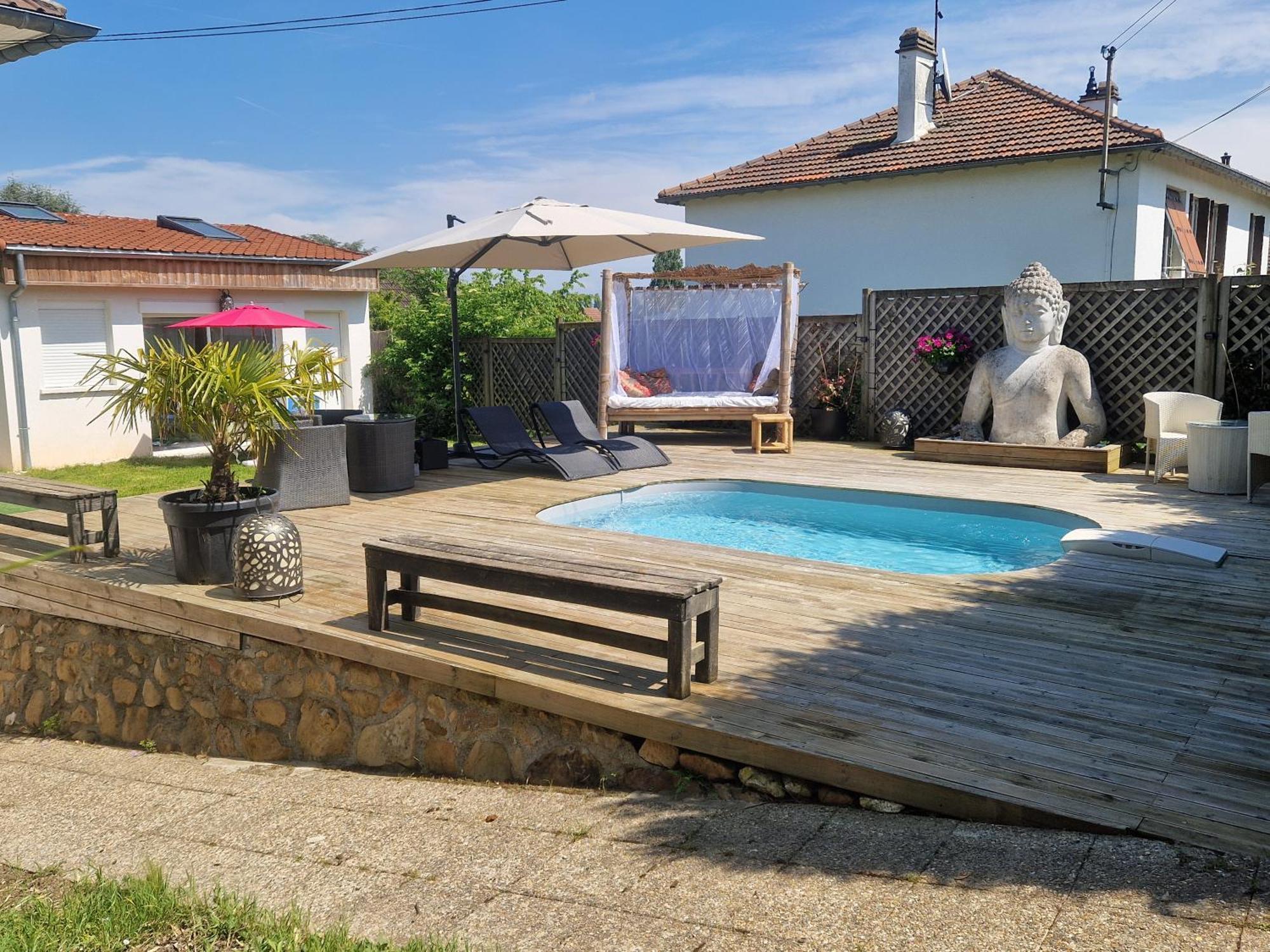 Orry-La-Ville La Serenite Balinaise, Chambre Et Sdb Privee, Jardin , Piscine Et Jacuzzi En Saison, Pres De Chantilly, Parc Asterix Et Cdg Et Paris En 20' מראה חיצוני תמונה