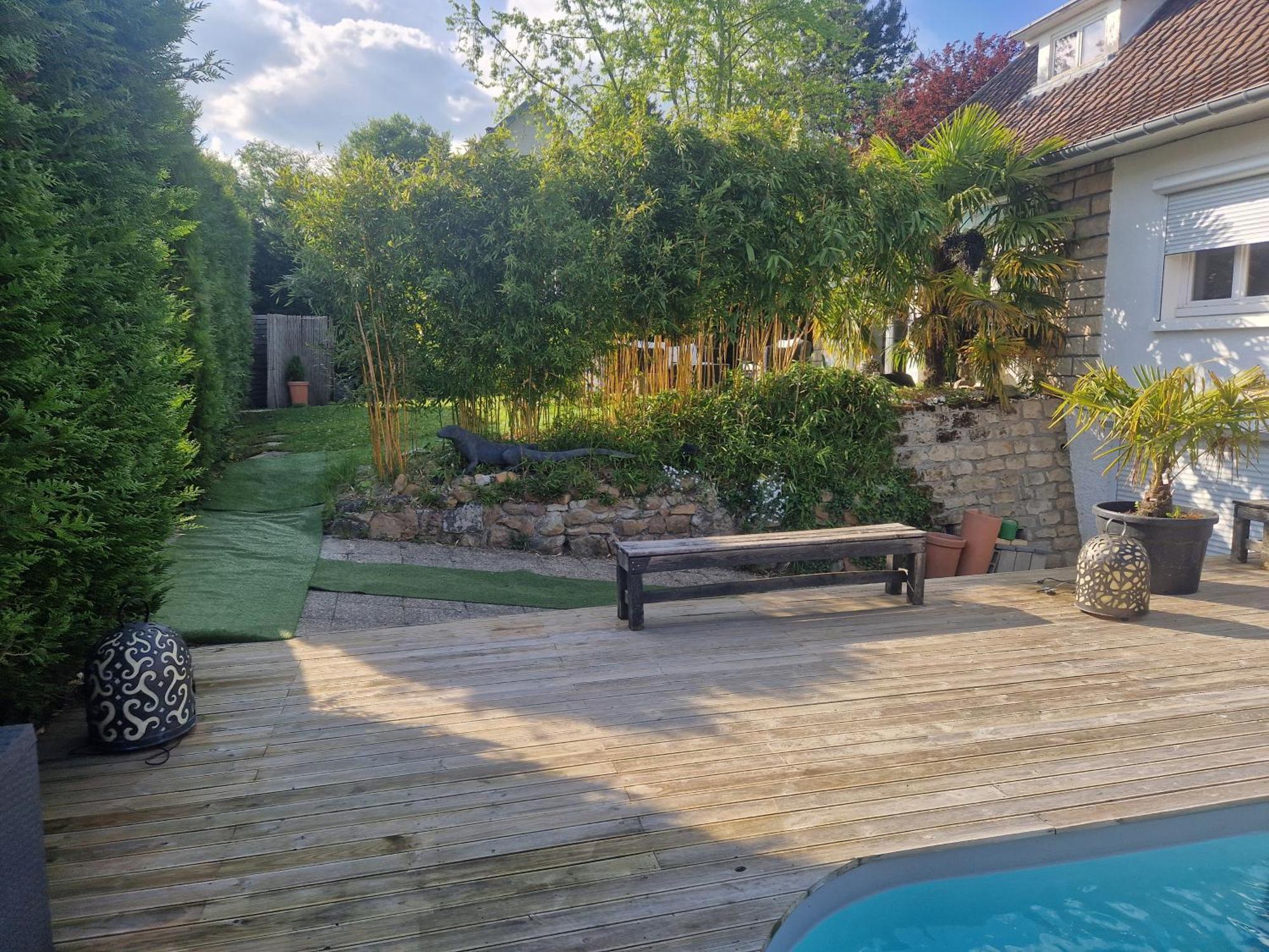 Orry-La-Ville La Serenite Balinaise, Chambre Et Sdb Privee, Jardin , Piscine Et Jacuzzi En Saison, Pres De Chantilly, Parc Asterix Et Cdg Et Paris En 20' מראה חיצוני תמונה